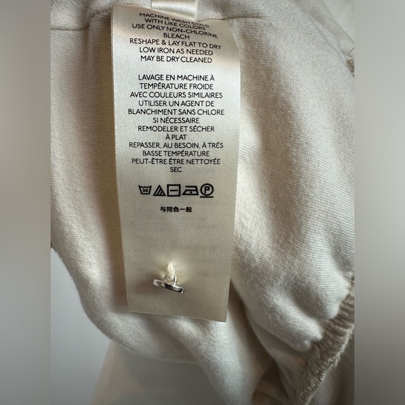 Anthropologie Maeve Leah Faux Fur Cropped Muscle Tee Size Small NWT - Picture 14 of 14